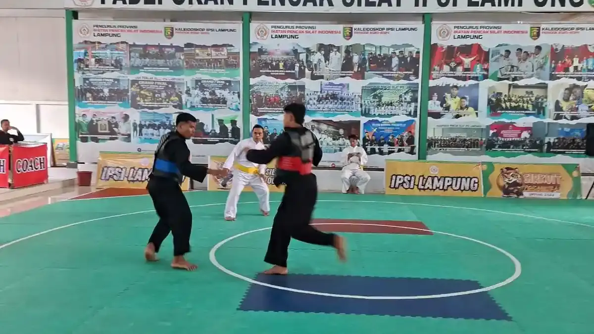 101 Pesilat Bersaing dalam Sirkuit Pencak Silat Zona II Lampung 2026 - Tribunlampung.co.id