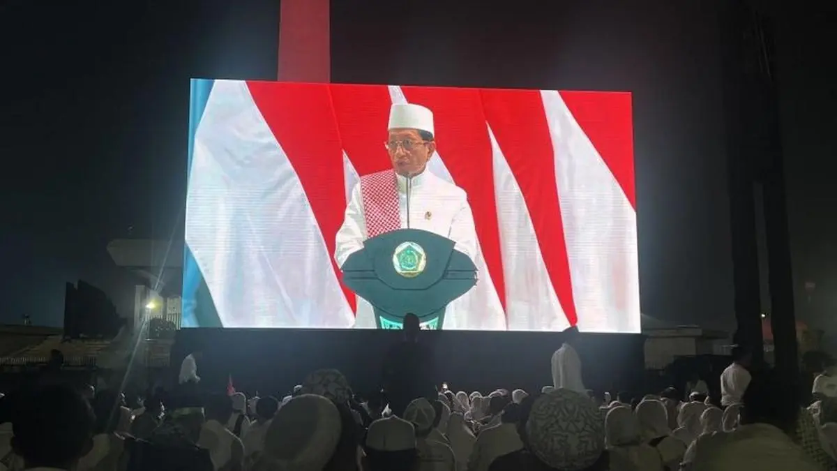 Warga Apresiasi Fasilitas Zikir Kebangsaan Monas, 100 Ribu Orang Hadir - merdeka.com