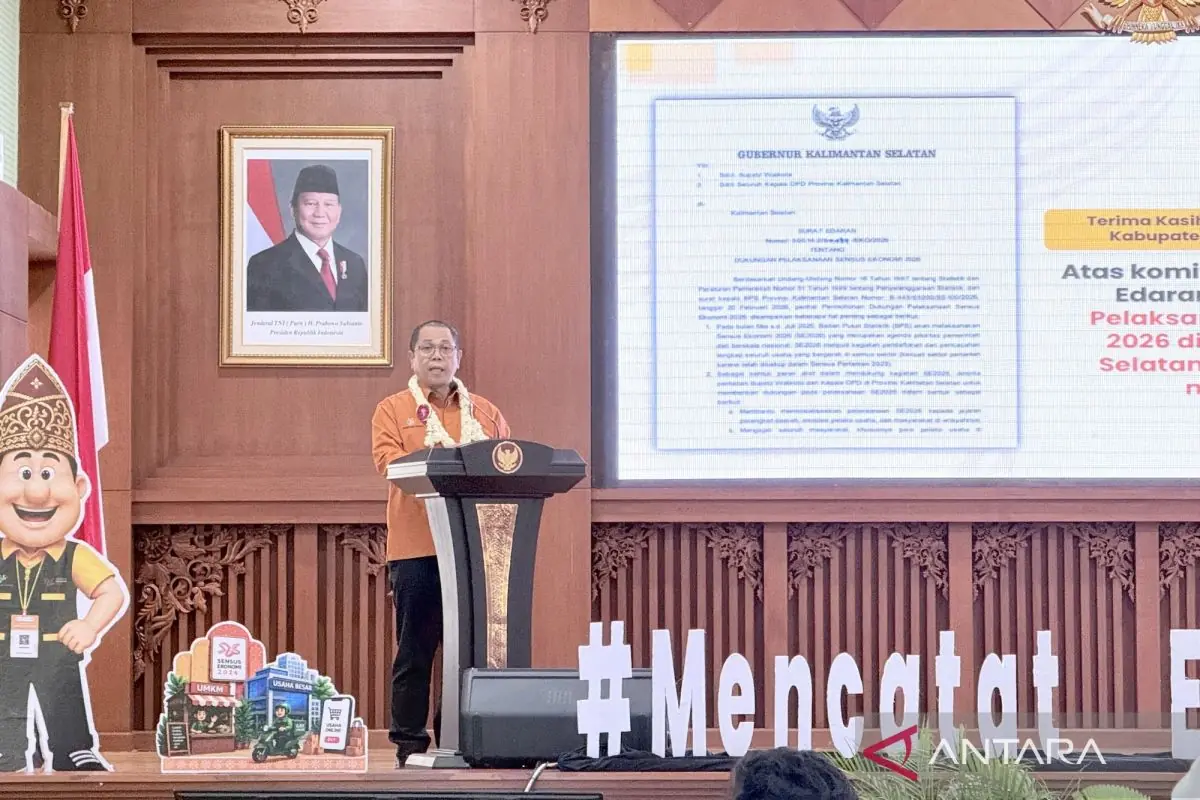 BPS: Sensus Ekonomi 2026 petakan perubahan aktivitas ekonomi
