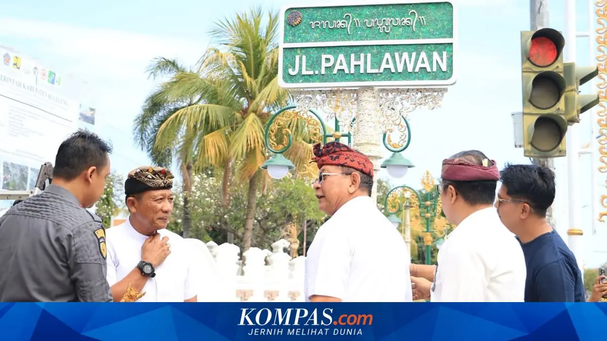 Papan Nama Jalan di Singaraja Pakai Material Daur Ulang, Habiskan 1,2 Ton Sampah Plastik
