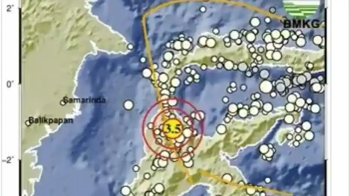 Gempa Bumi Guncang Sulawesi Tengah Kamis 2 Juli 2026, Pusat Guncangan di Sigi Cuma di Kedalaman 5 Km - Tribunmanado.co.id