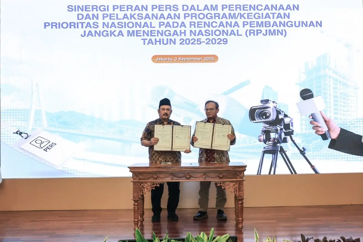 Bappenas Gandeng Dewan Pers Perkuat Pers BEJOS untuk Pembangunan