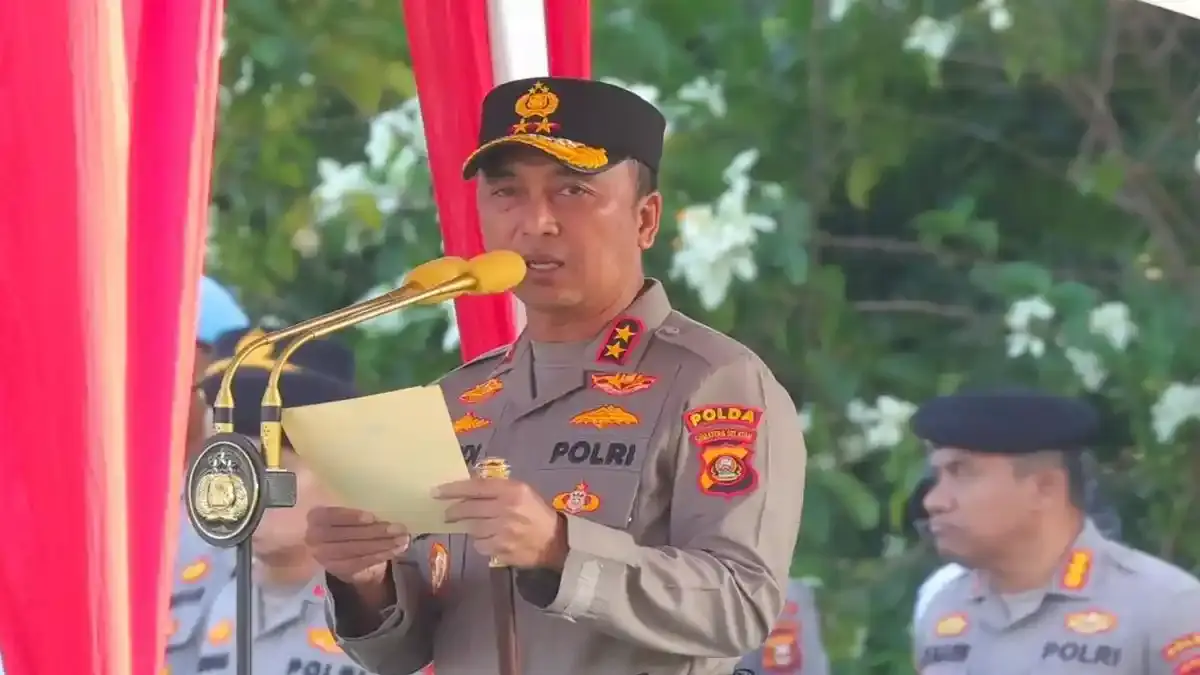 Puncak Kemarau Tiba, Kapolda Sumsel Perintahkan Tindak Tegas Pelaku Pembakar Lahan - Tribunsumsel.com