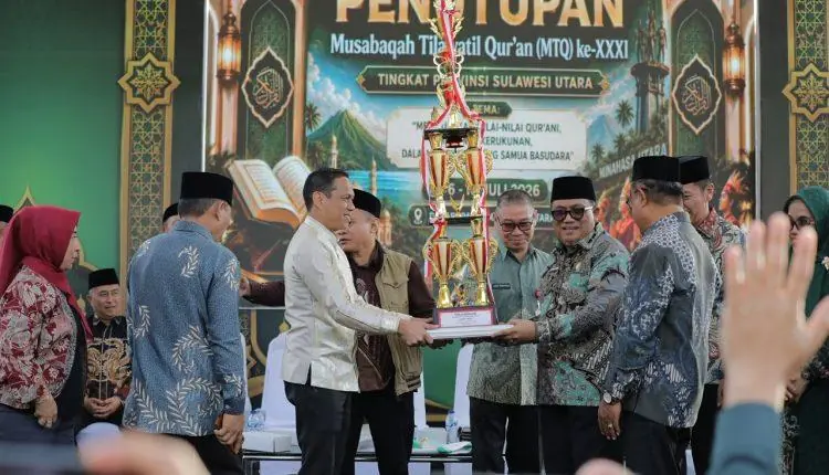 Dihadiri Walikota, Kotamobagu Juara Umum MTQ XXXI Sulawedi Utara 2026 - Tribunmanado.co.id