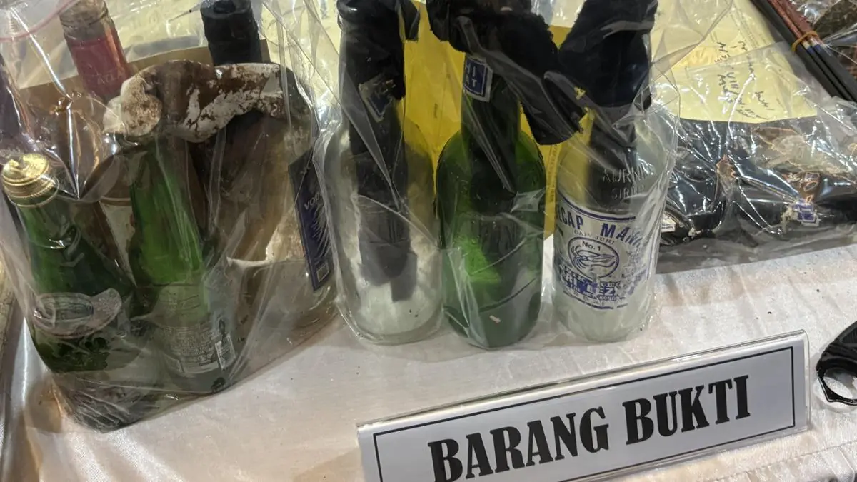 Tiga Pelaku Teror Bom Molotov di Makassar Ditangkap