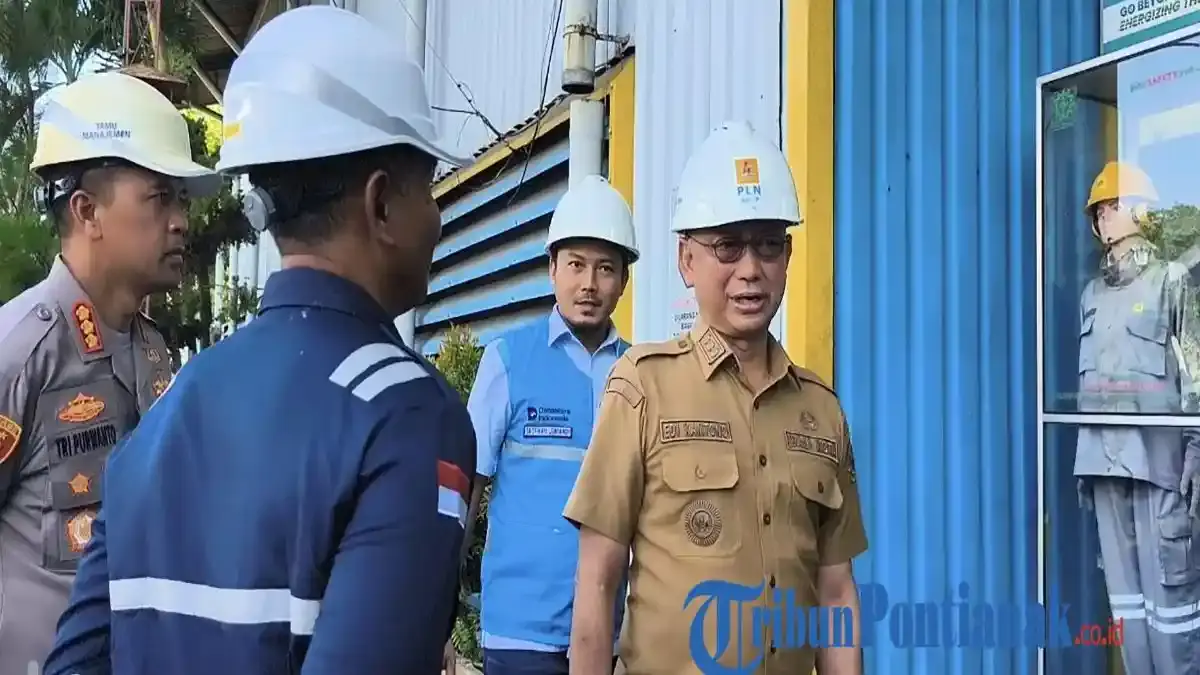 Wali Kota Pontianak Minta PLN Percepat Perbaikan Boiler, Target Listrik Normal 11-12 Juli - Tribunpontianak.co.id