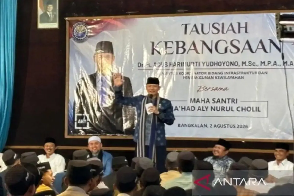 AHY ingatkan pentingnya penyelarasan pembangunan fisik dan moral