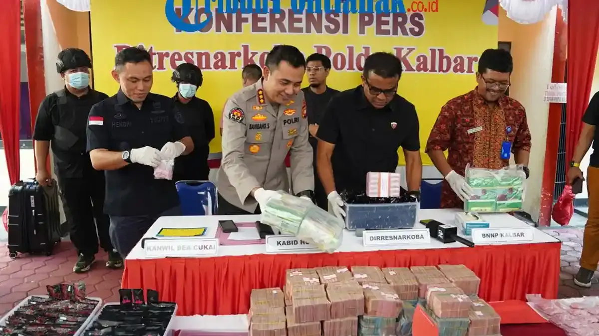 Polisi Buru Bandar Narkoba di Malaysia, Pasok Sabu hingga Ekstasi ke Pontianak - Tribunpontianak.co.id