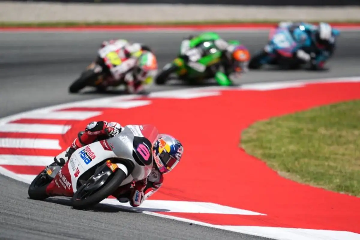 Veda Ega Pratama urutan ke-23 pada sesi latihan Moto3 GP Belanda