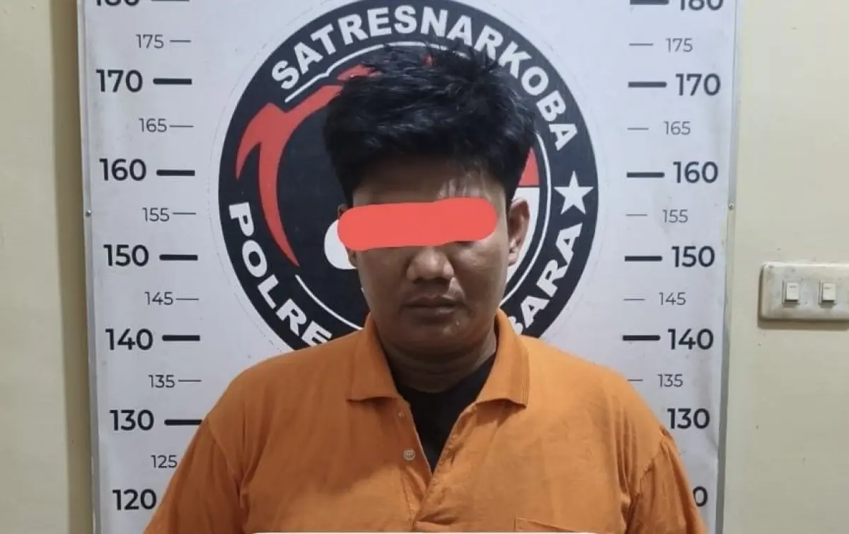 Satresnarkoba Polres Batu Bara Tangkap Pria Berinisial F, Sita Sabu dan 21 Butir Ekstasi