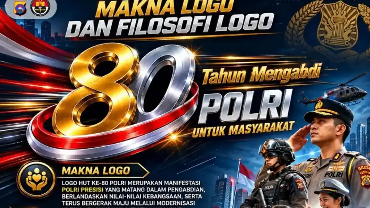 Kumpulan Twibbon HUT Bhayangkara ke-80 Tahun 2026 Gratis, Desain Terbaik dan Menarik - Tribunsumsel.com