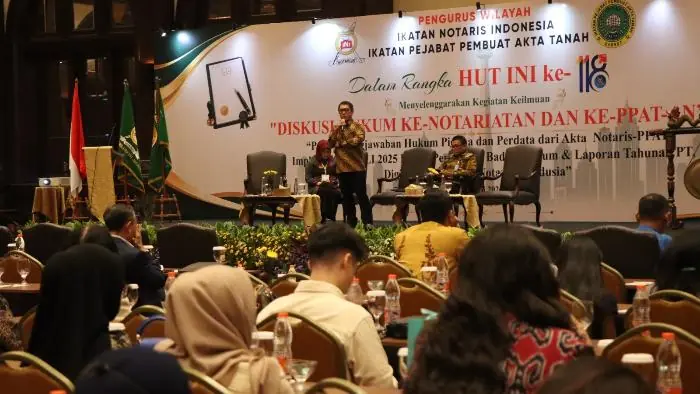 HUT ke-118 INI, Notaris Didorong Profesional, Adaptif, dan Transparan di Era Digital - Wartakotalive.com