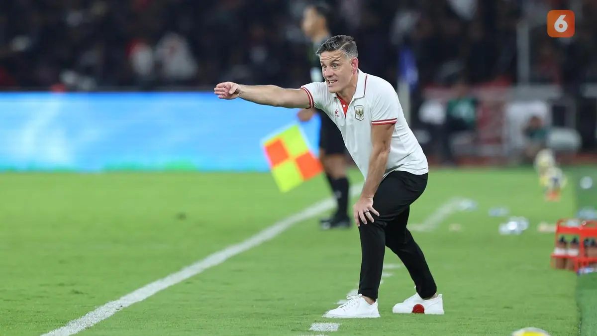 Kata John Herdman Soal Starting XI Timnas Indonesia vs Singapura