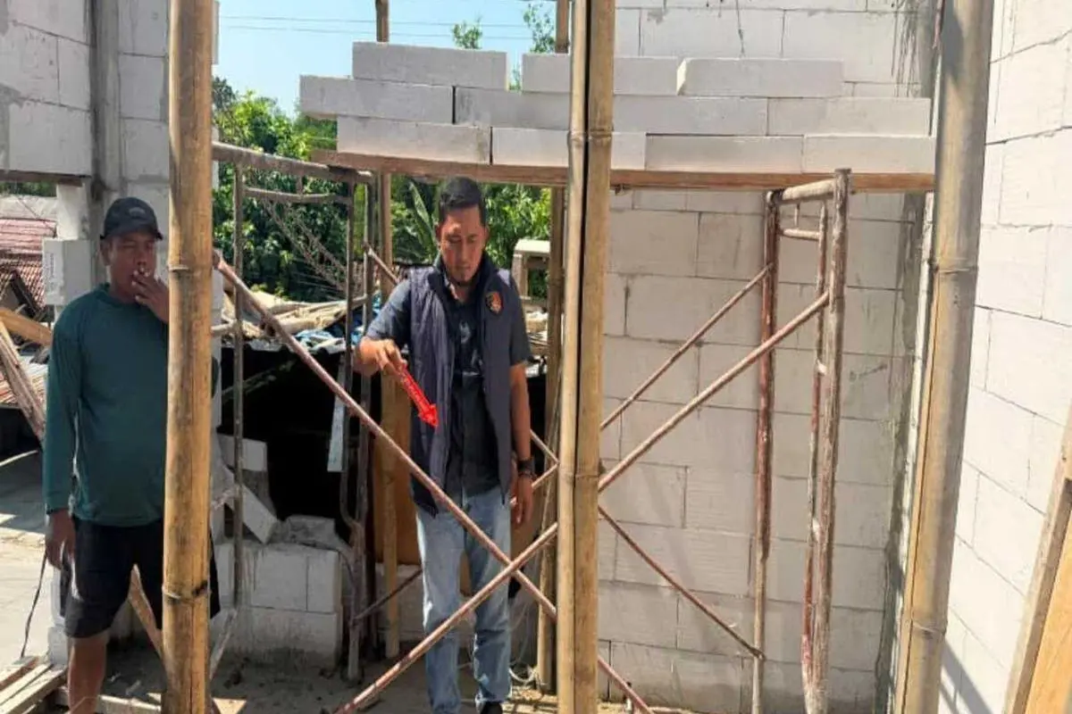 Buruh Bangunan di Grobogan Tewas Tersengat Listrik saat Naik Scaffolding, Begini Kronologinya - Tribunjateng.com