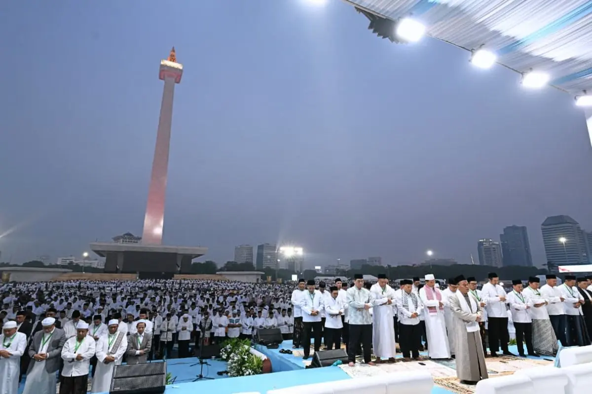 Zikir dan Doa Kebangsaan diikuti 100 ribu peserta, wujud syukur HUT RI