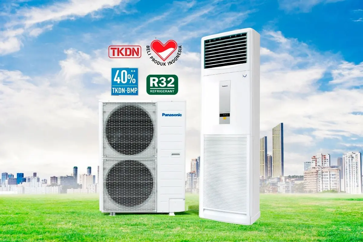 Panasonic produksi AC Floor Standing PB5 Series perkuat industri RI
